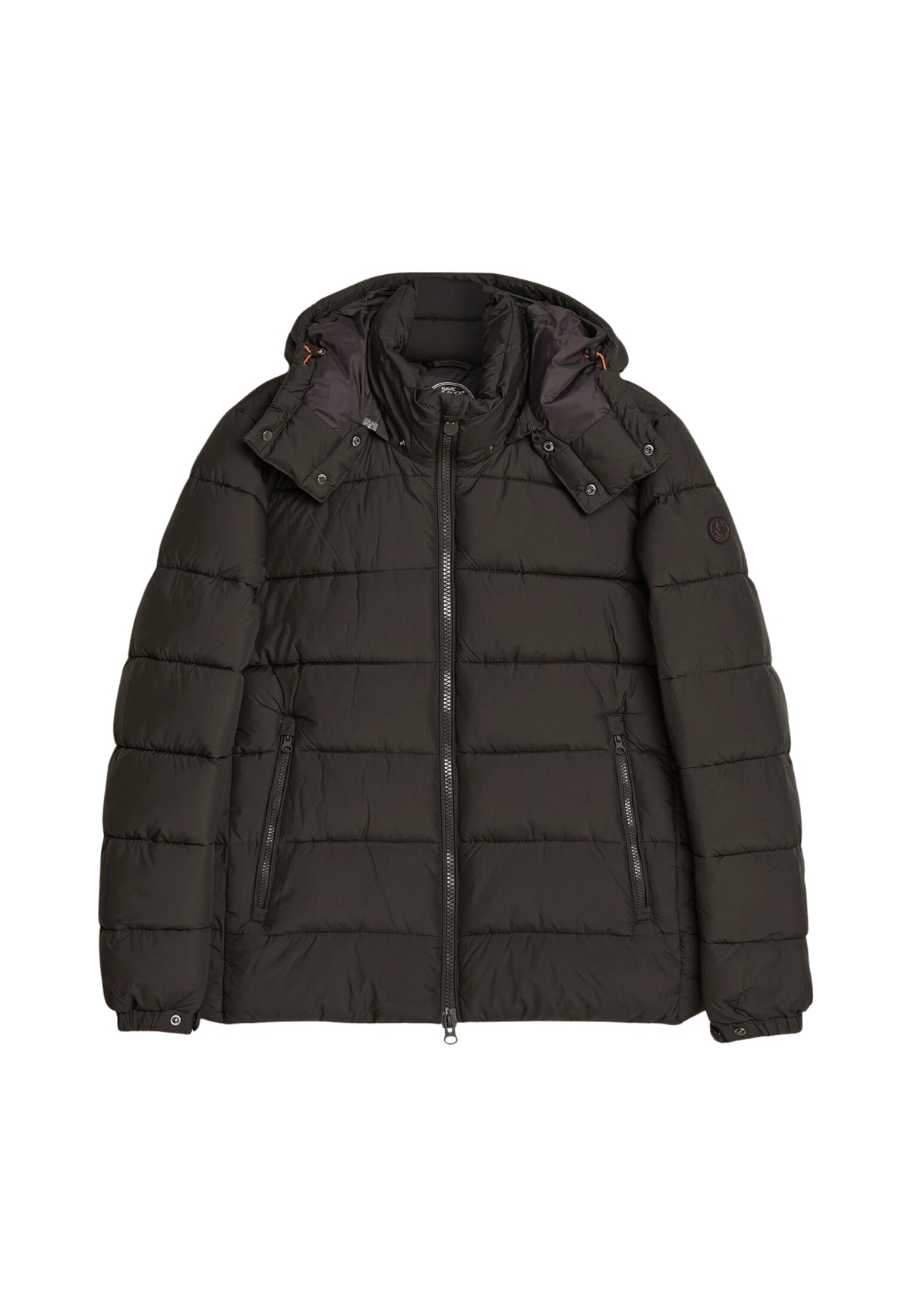 GIUBBOTTO CAPPUCCIO BORIS - BROWN BLACK