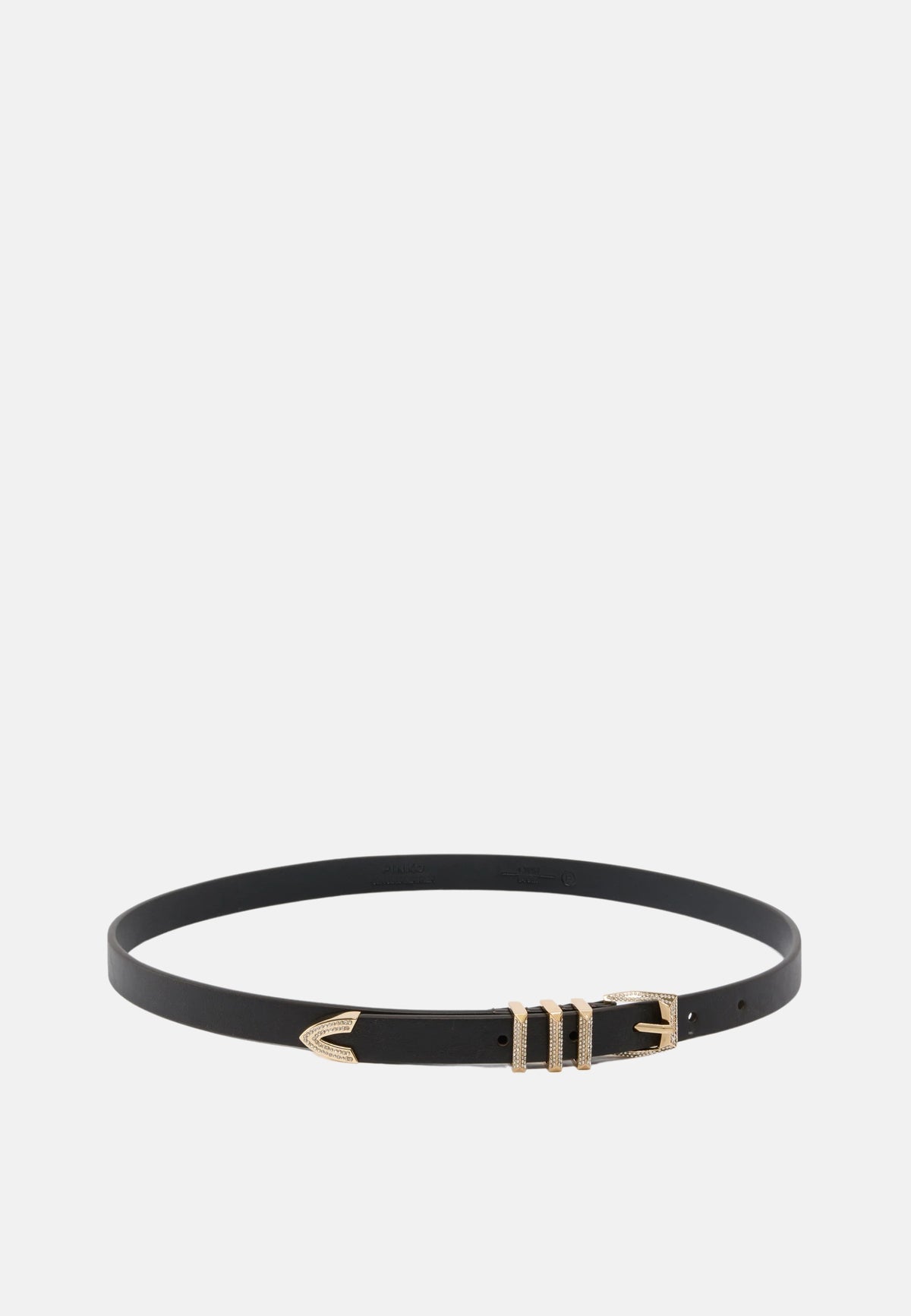 LOW TRYPTIC BELT H1,7 - DARK BROWN