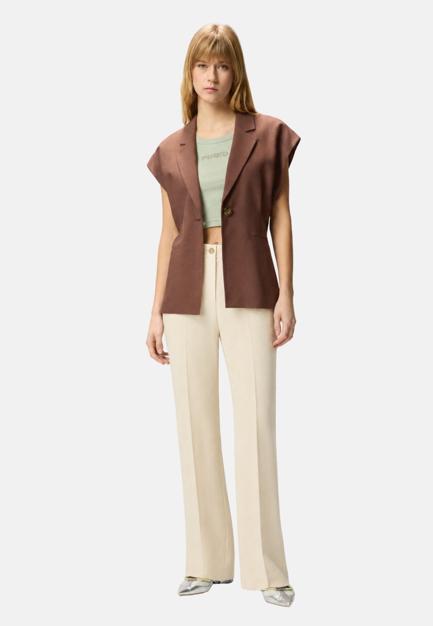 NEW SERENIDAD PANTALONE FRISOTTINO - WHITE