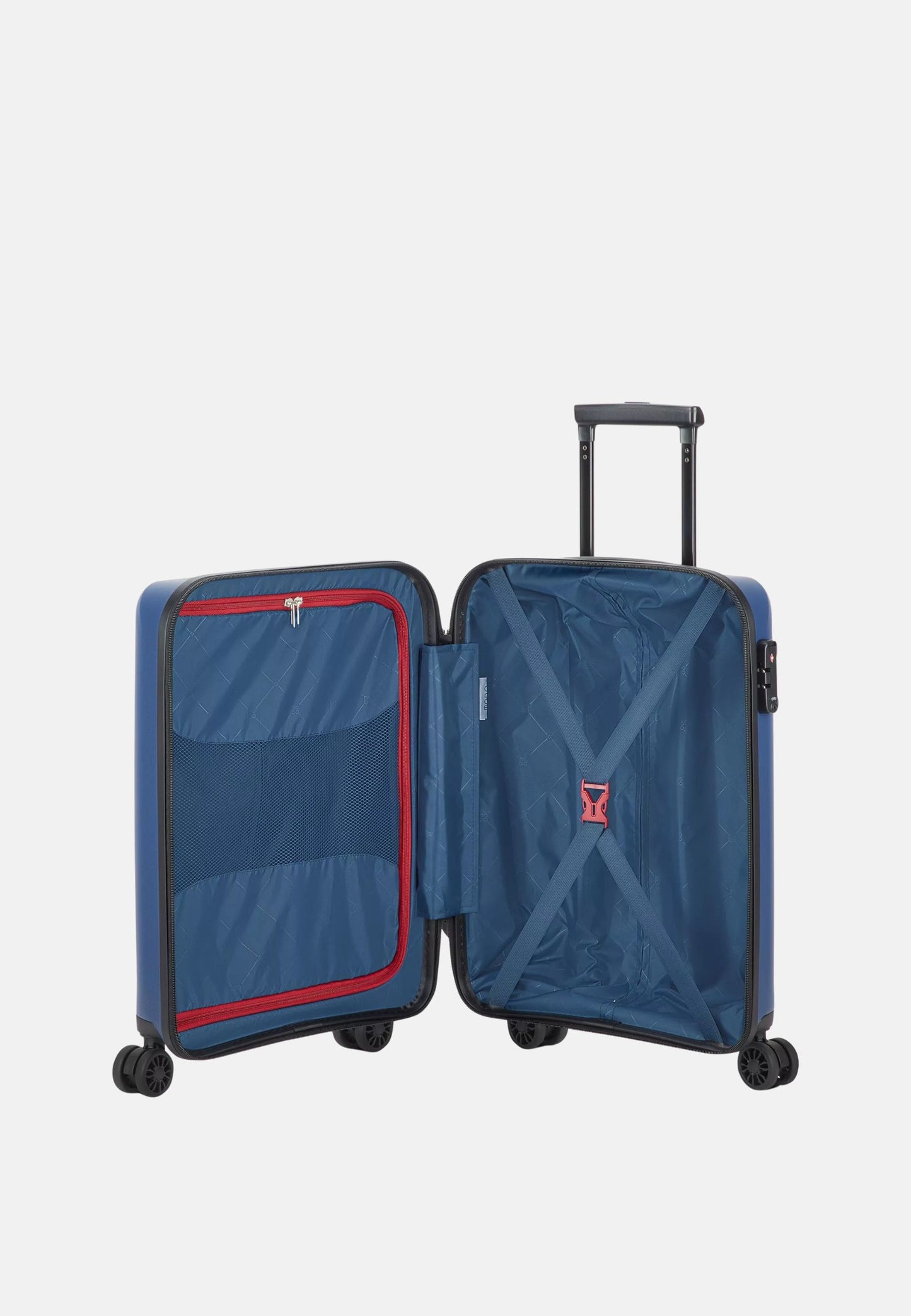 TROLLEY CABINA 4R 55/20CM NOXA - navy