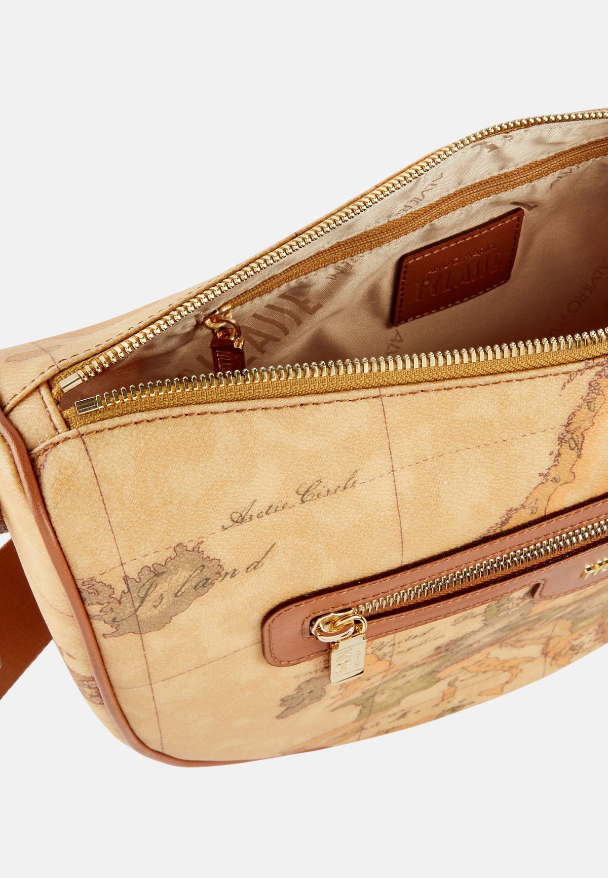 SMALL SHOULDER BAG - GEO NATURAL