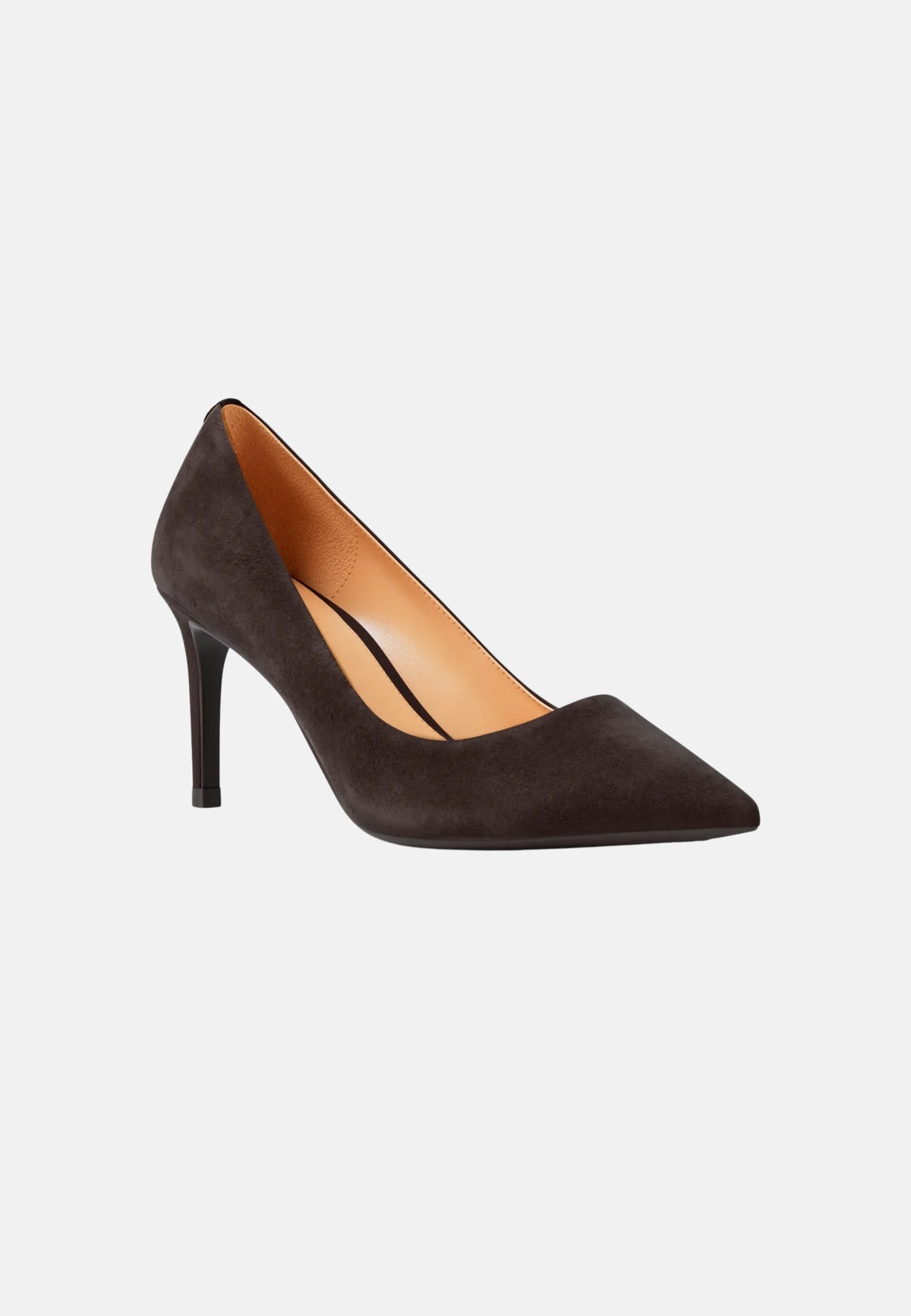 ALINA FLEX PUMP SUEDE LEATHER - CHOCOLATE