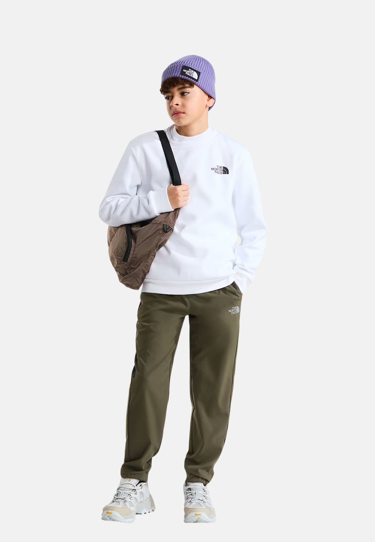 TEEN EVO BOX NSE CREW - TNF WHITE
