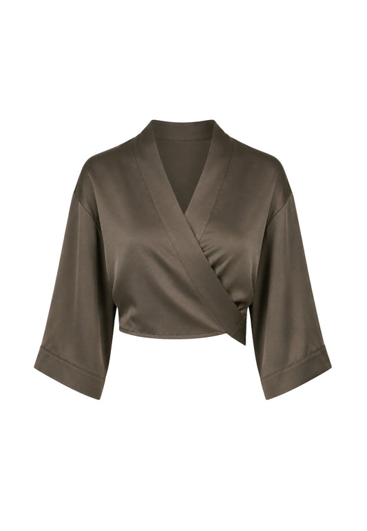 BLUSA - CIOCCOLATO