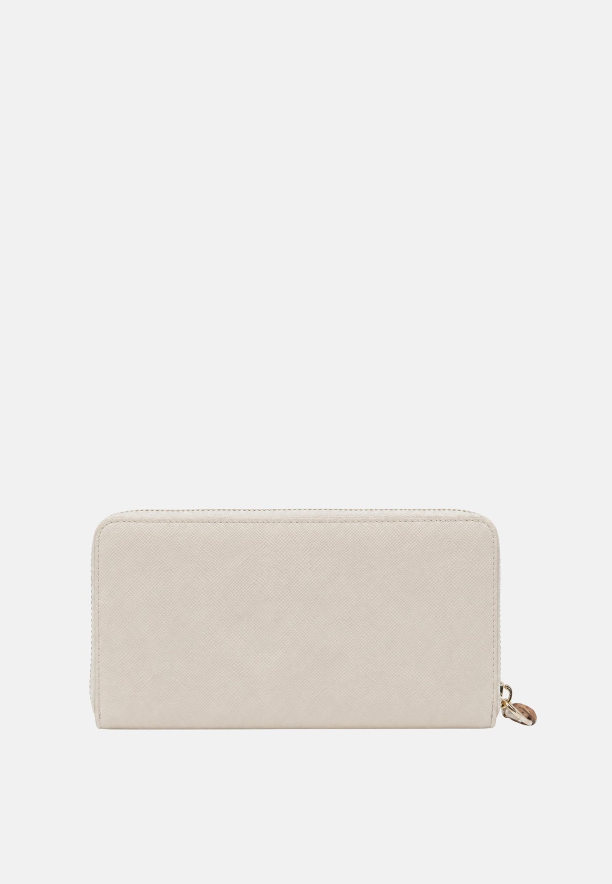 PORTAFOGLIO CON ZIP - IVORY