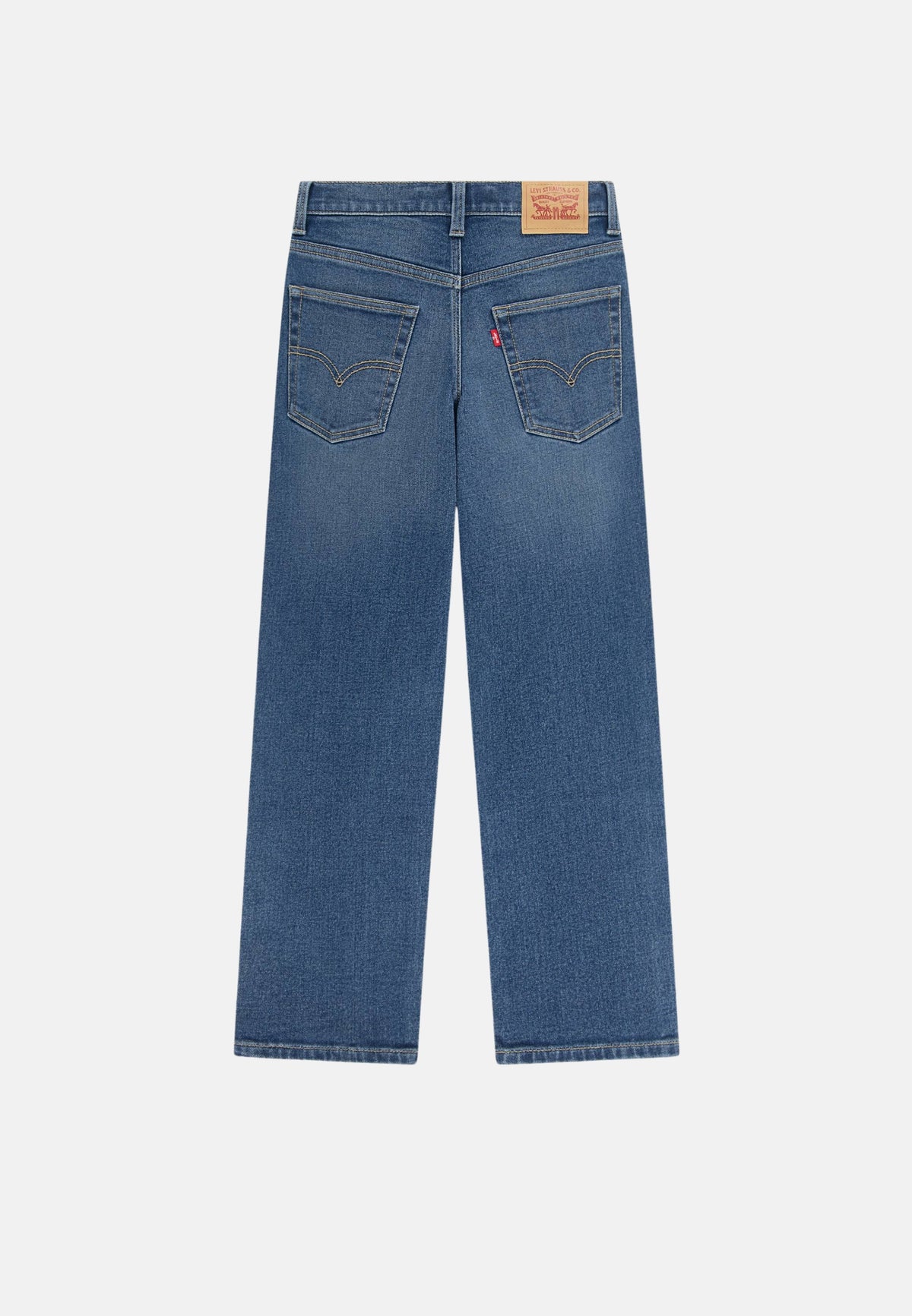 LVB STATT LOOSE TAPER JEANS - BANDWAGON W/0 DESTRUCTION