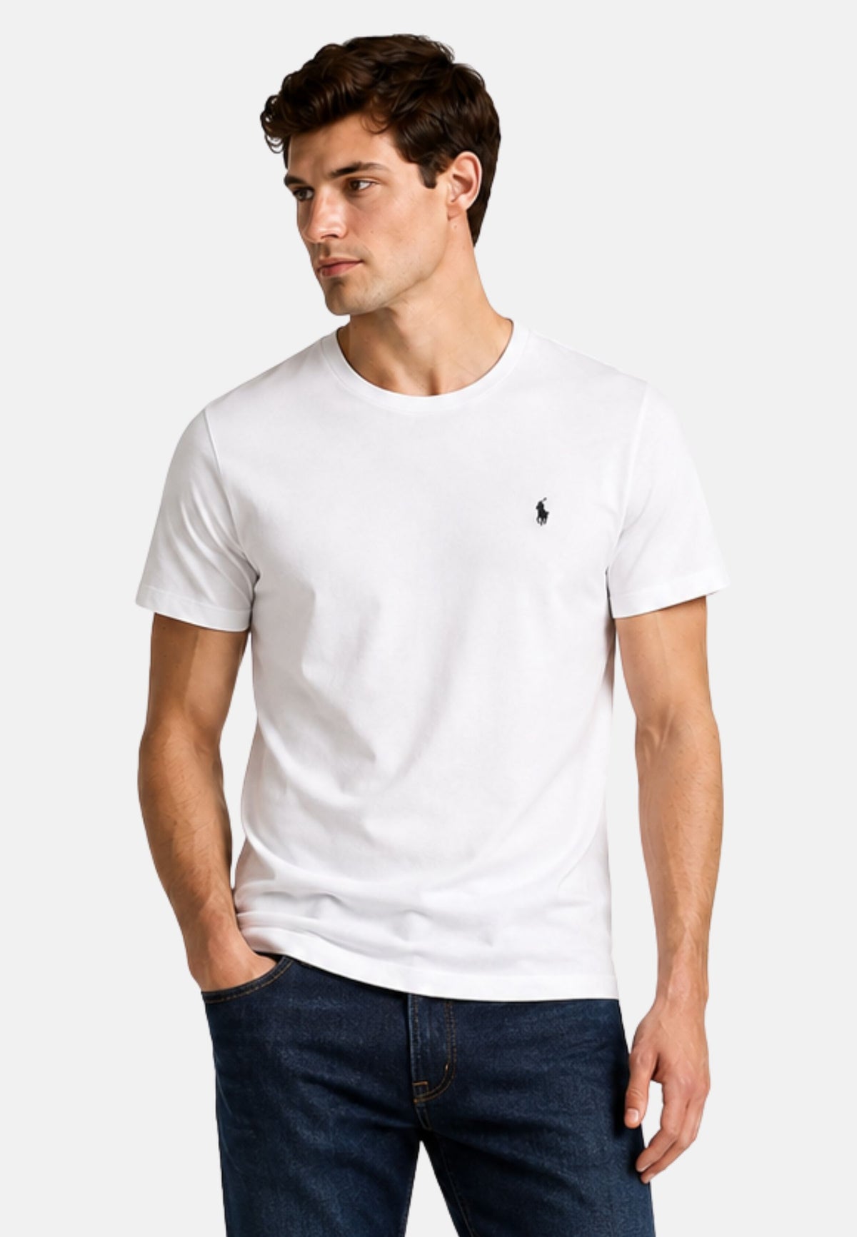 S/S CREW-SLEEP-TOP - WHITE