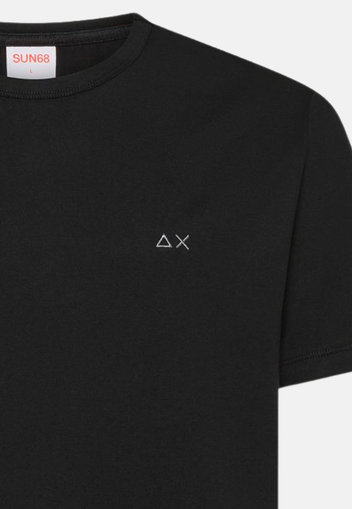 T-SHIRT JERSEY MERCERIZED S/S - nero
