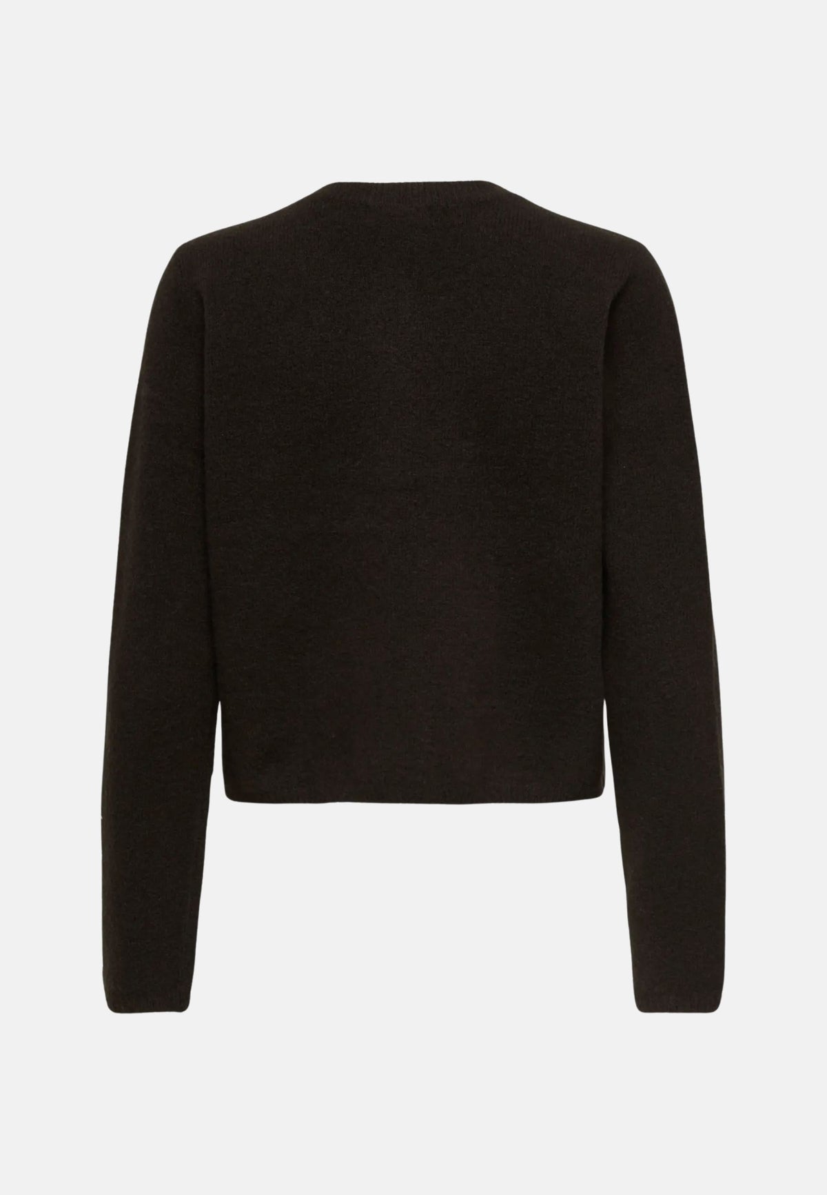 JDYCHOLEL/S CARDIGAN KNT NOOS - CHOCCOLATE TORTE/MELANGE W.
