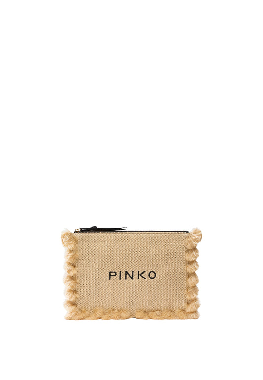 FLAT HANDLE RAFIA - PAGLIA/NERO