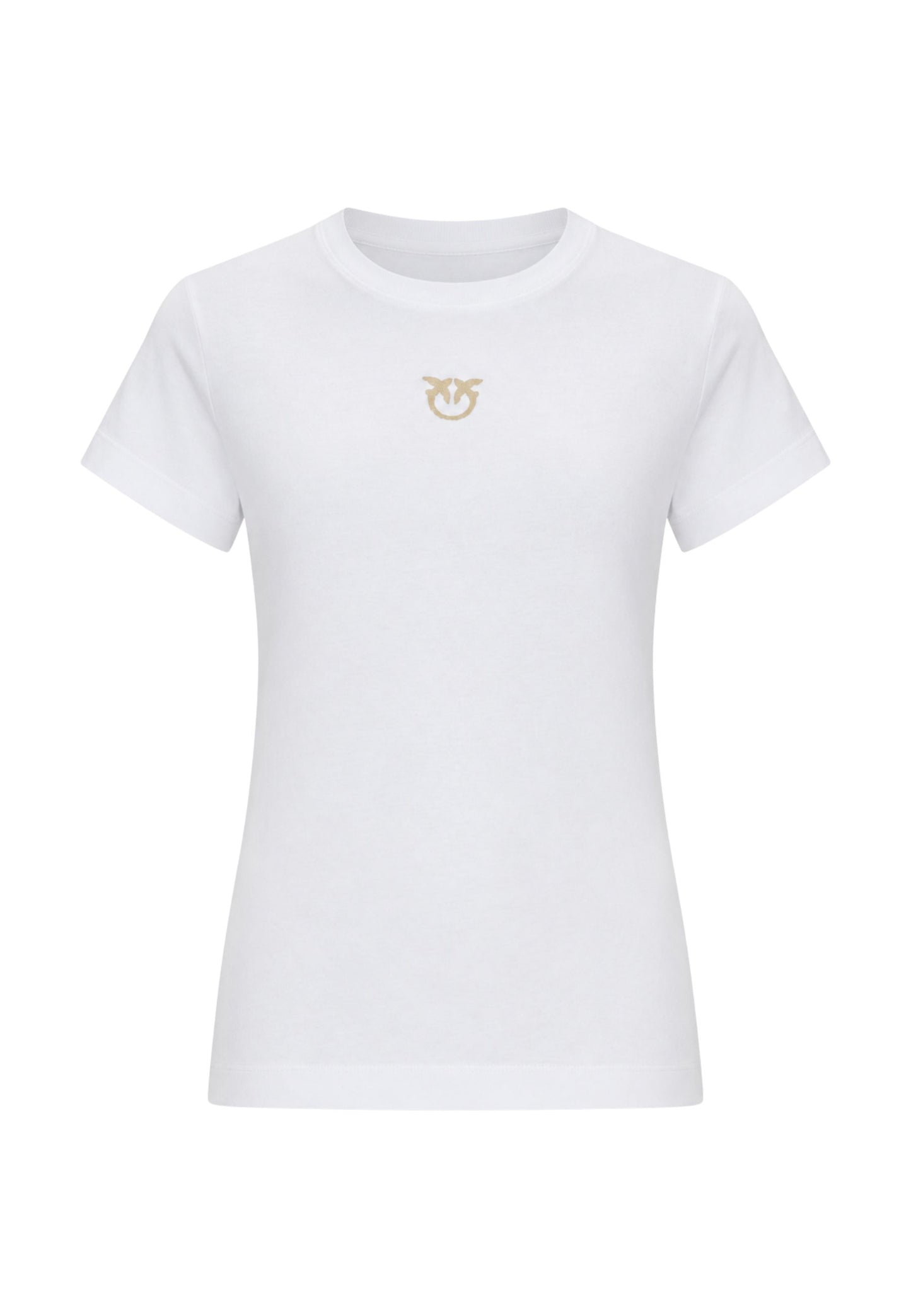BUSSOLOTTO T-SHIRT JERSEY LOGO 3D - WHITE