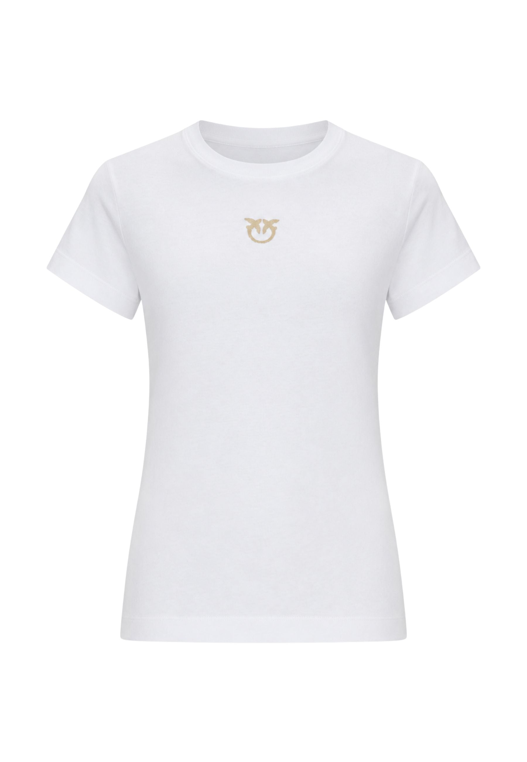 BUSSOLOTTO T-SHIRT JERSEY LOGO 3D - WHITE