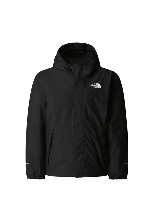 B WARM ANTORA RAIN JKT - TNF BLK/TNF BLK