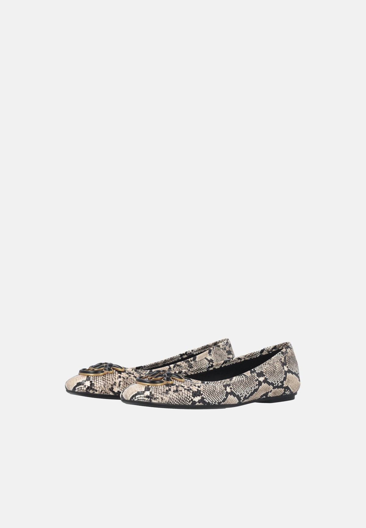 MAX 03 BALLERINA PRINTED CALF LEATHER - ROCK