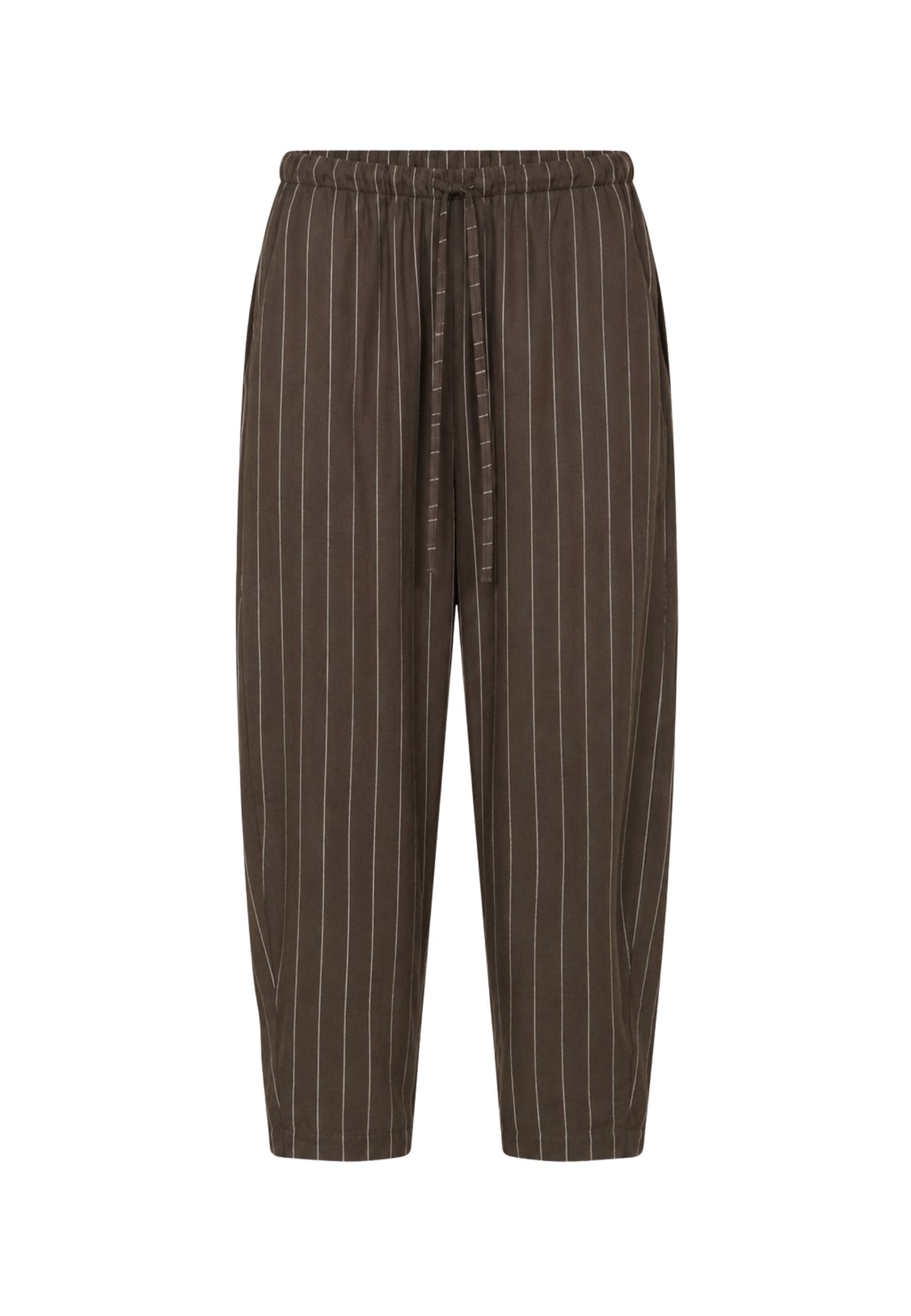 PANTALONE - CIOCCOLATO/BIANCO