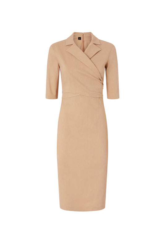ALLYSON ABITO LINO STRETCH - BEIGE