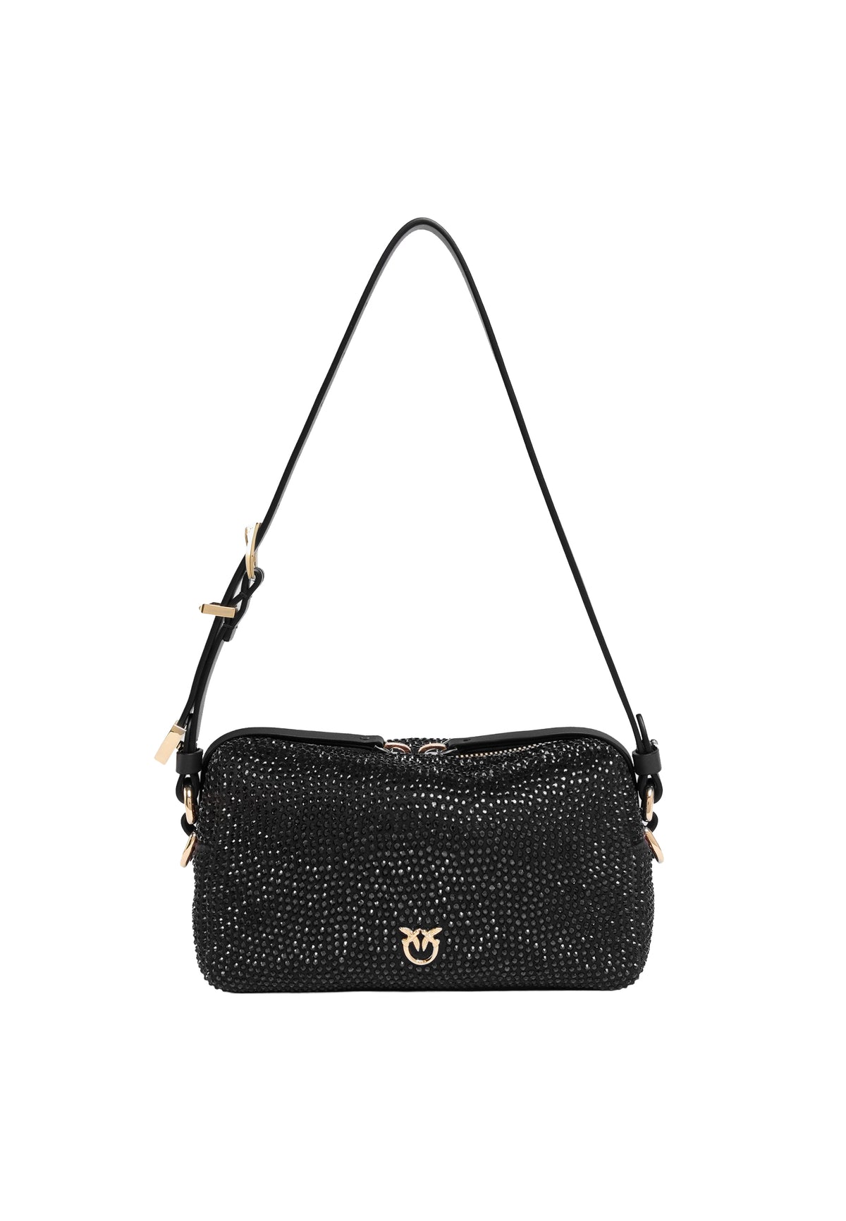 BAULETTO TRITTICO MINI FULL STRASS - BLACK