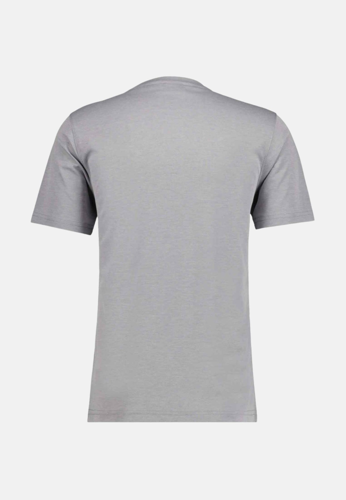 T-SHIRT ROUND NECK SOLID - GRIGIO