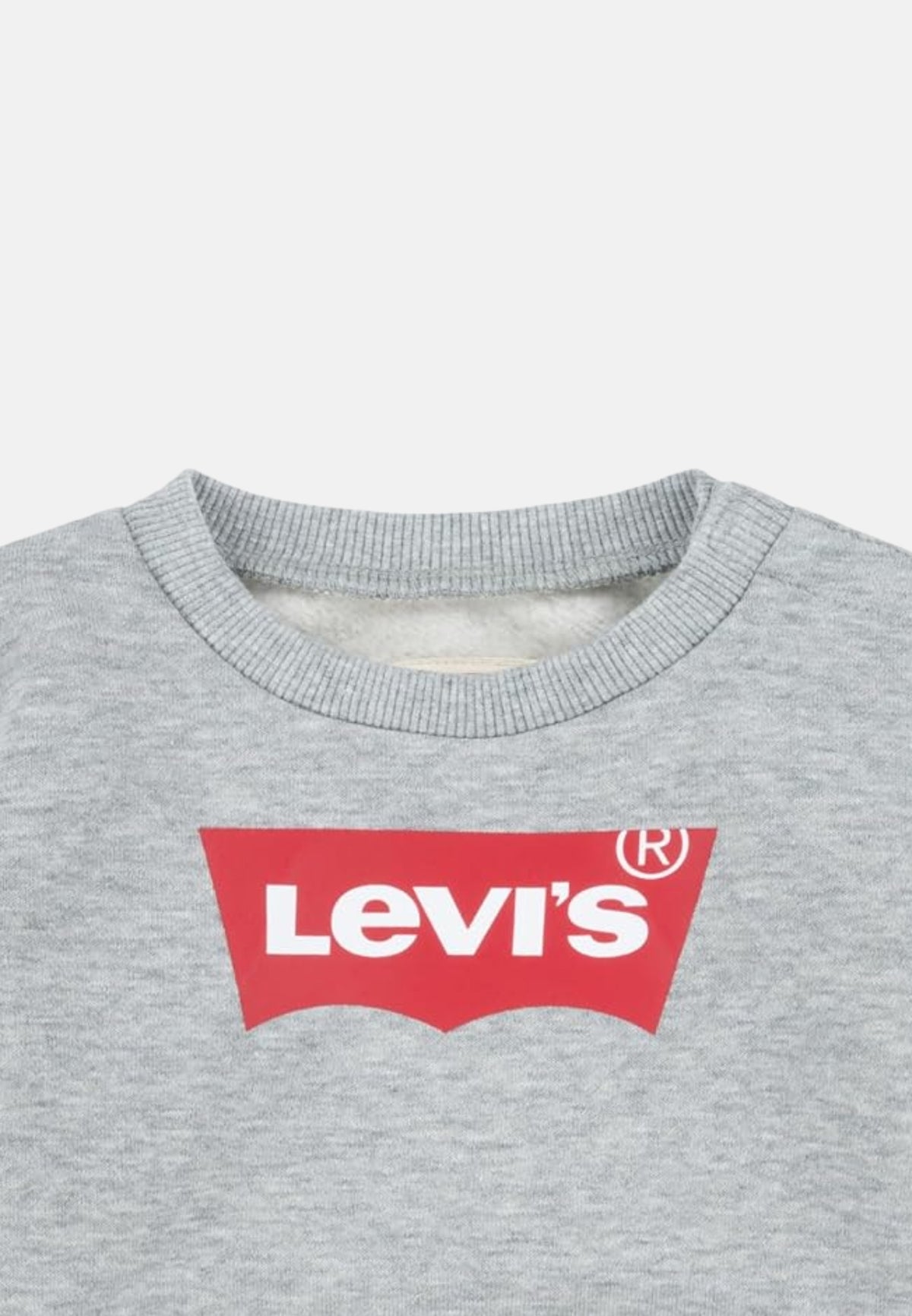 LVB BATWING CREW - GREY HEATHER