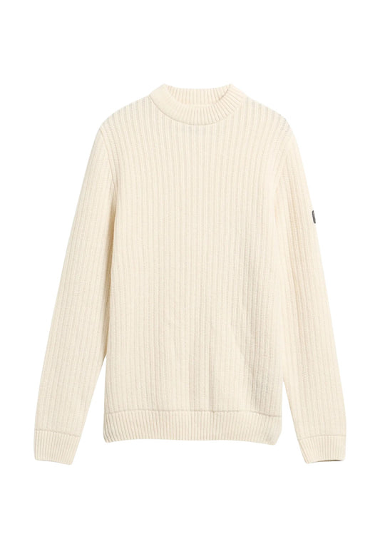 OXHAM CREW JUMPER - WHISPER WHITE