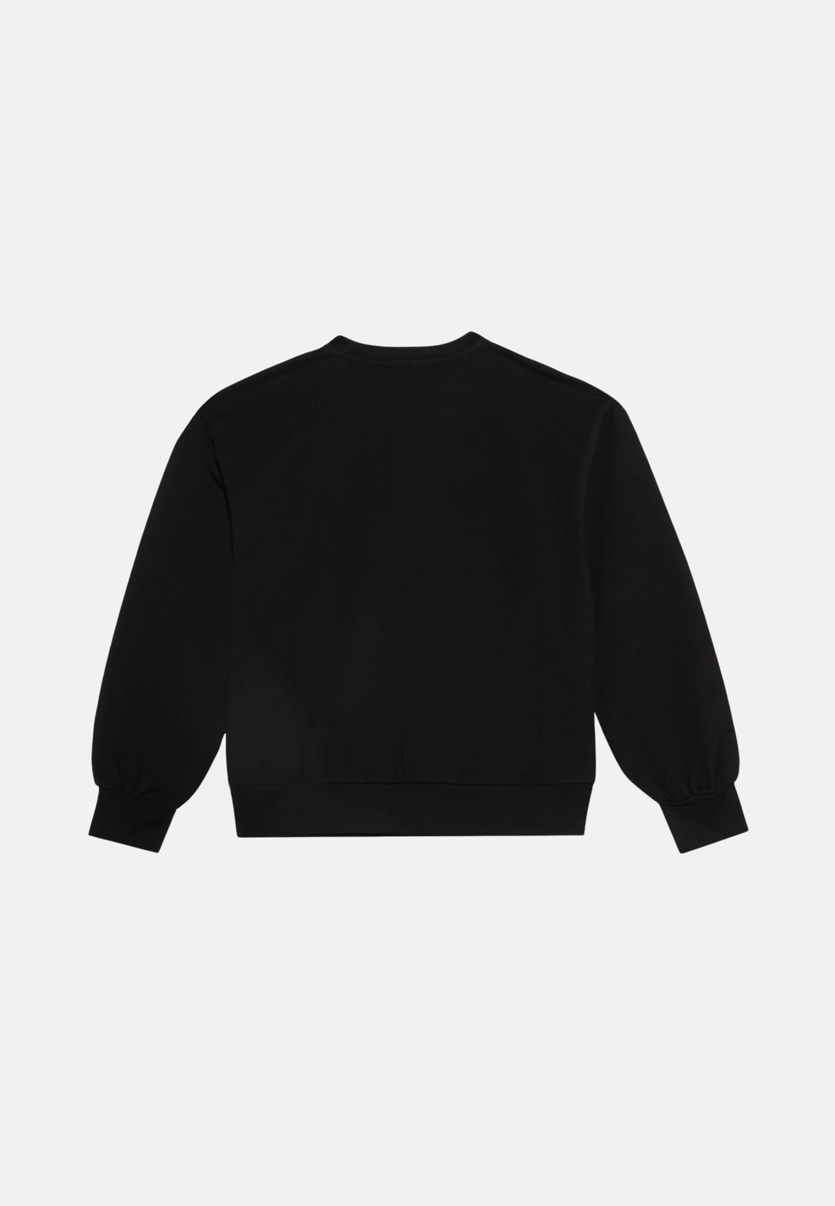 FELPA GIROCOLLO - BLACK