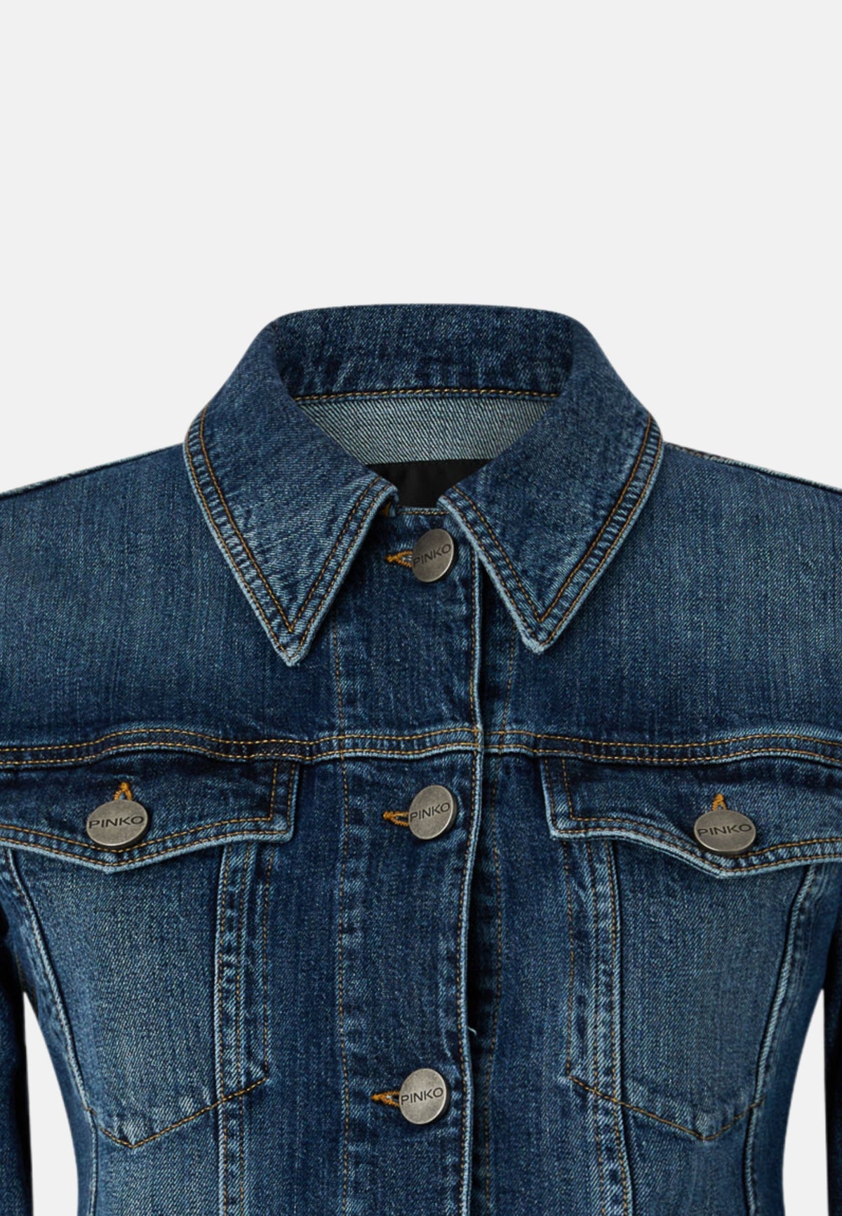 GANIMEDE GIUBBINO. BLUE SHADOW DENIM - LAVAGGIO V