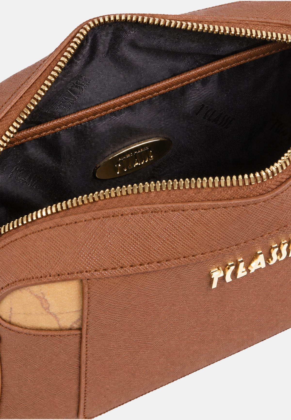 SMALL REPORTER BAG - CHESTNUT