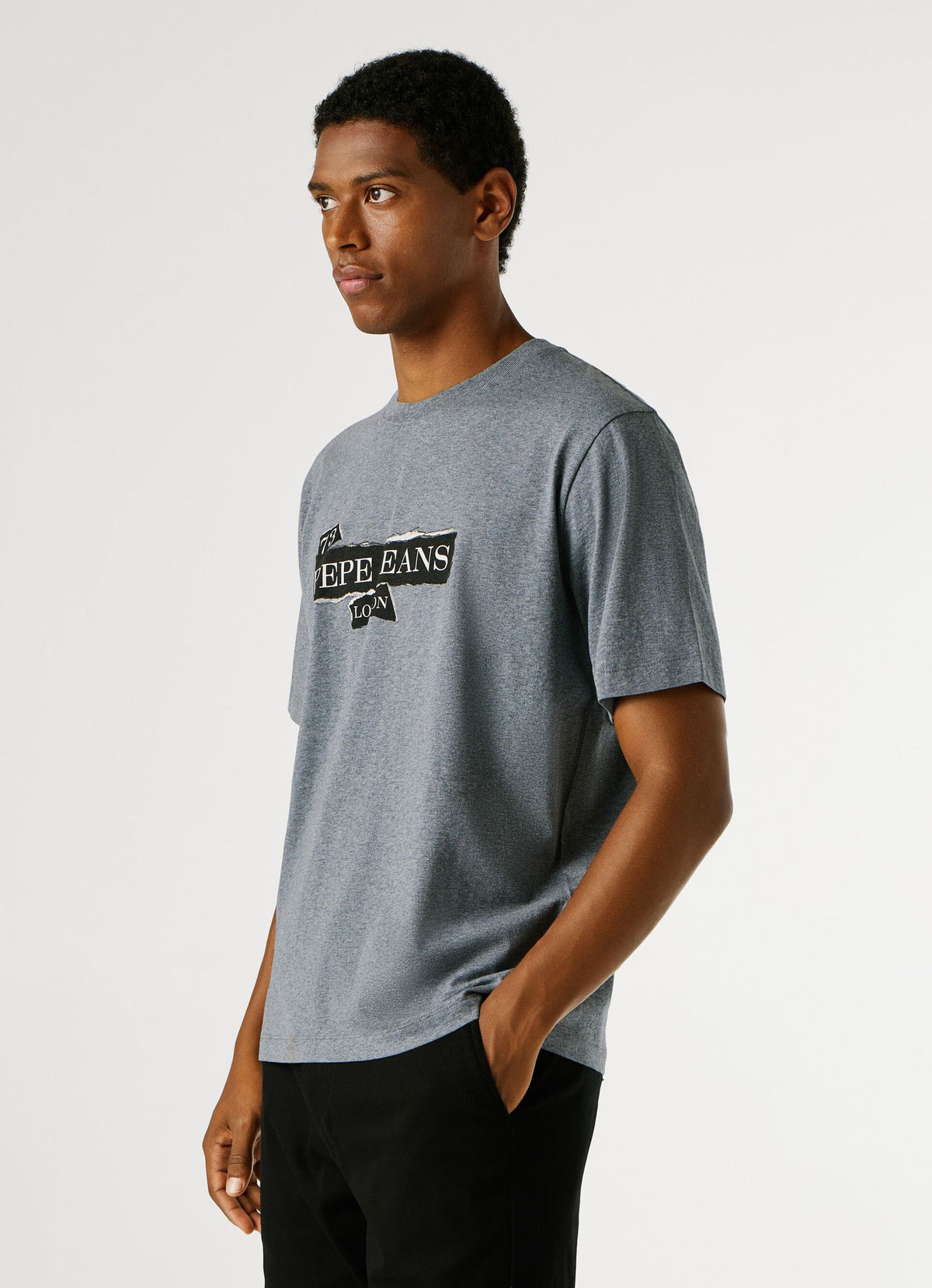 GRIFFIN TEE - MARL GREY
