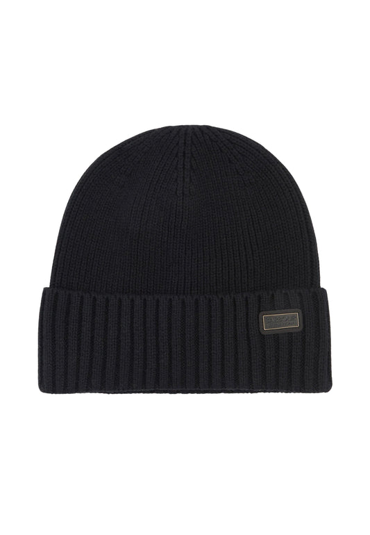 CHESTER BEANIE HAT - BLACK