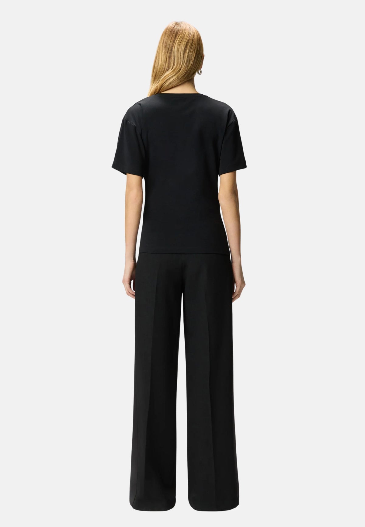 MARY MAGLIA JERSEY COTONE STRETCH - BLACK