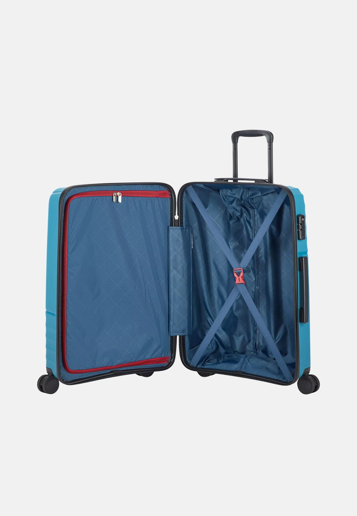 TROLLEY MEDIO 4R LUMEN - TEAL