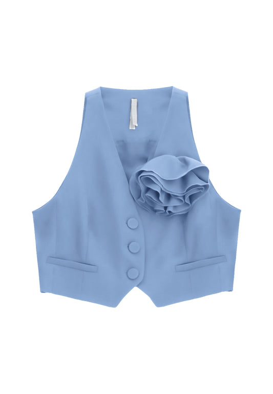 GILET - CERULEO