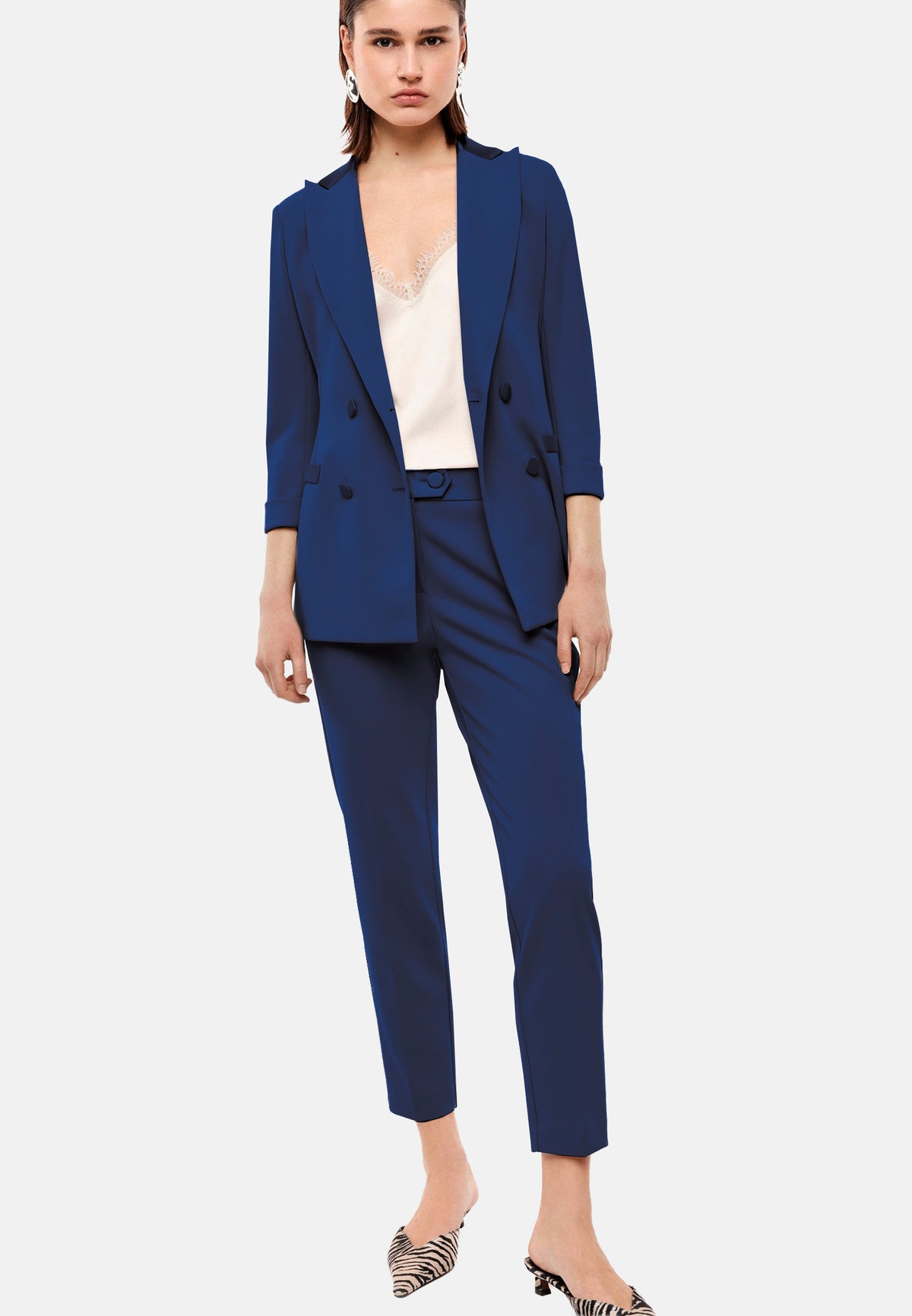 PANTALONE DRITTO - Blu