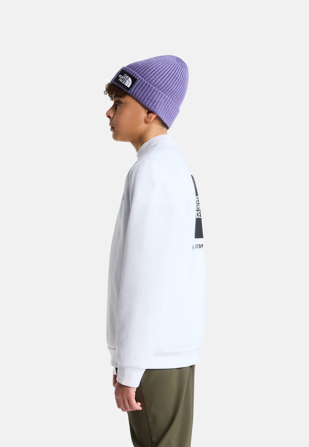TEEN EVO BOX NSE CREW - TNF WHITE