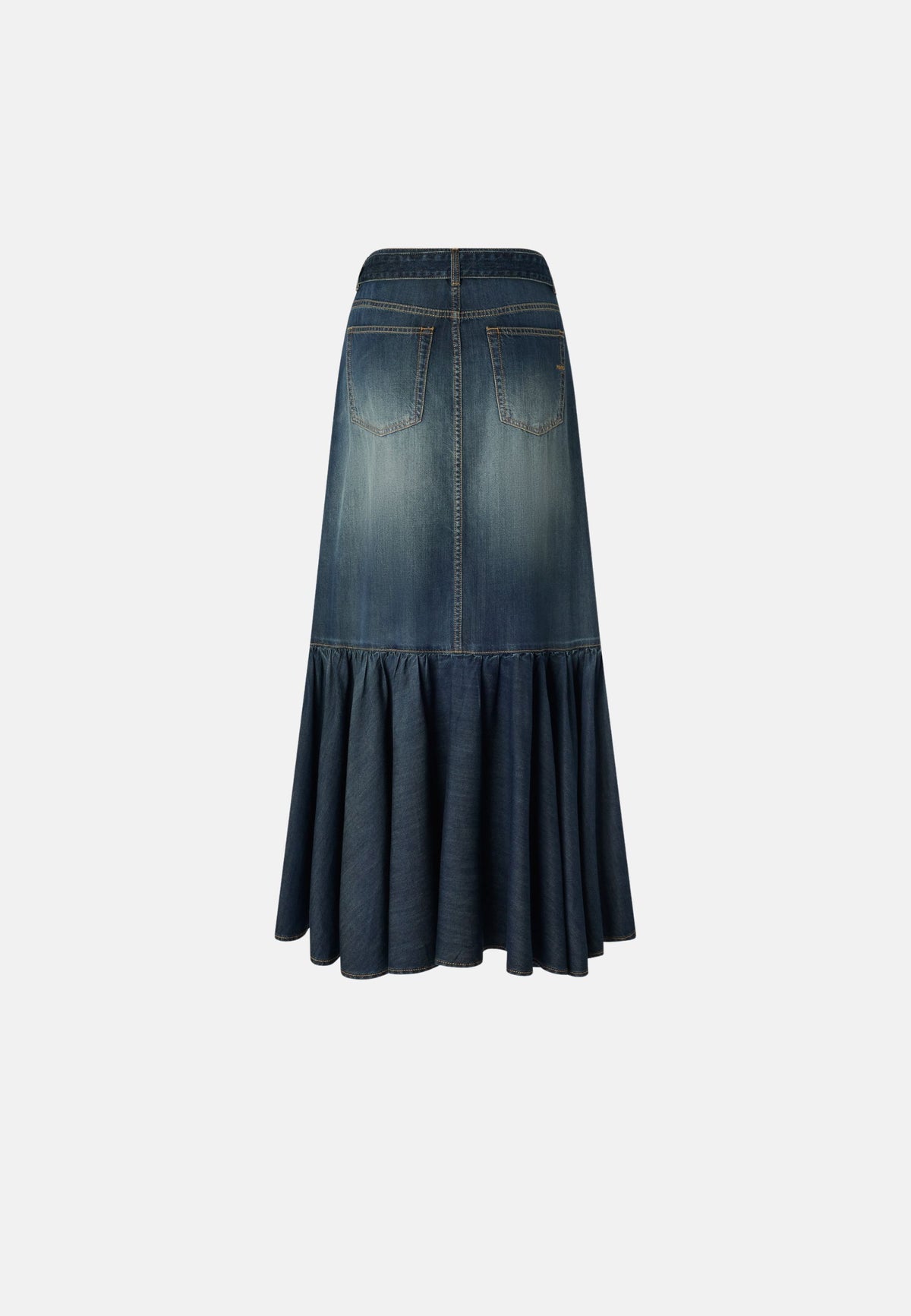GUARDIANO GONNA LIGHT DENIM FLUIDO - LAVAGGIO MEDIO