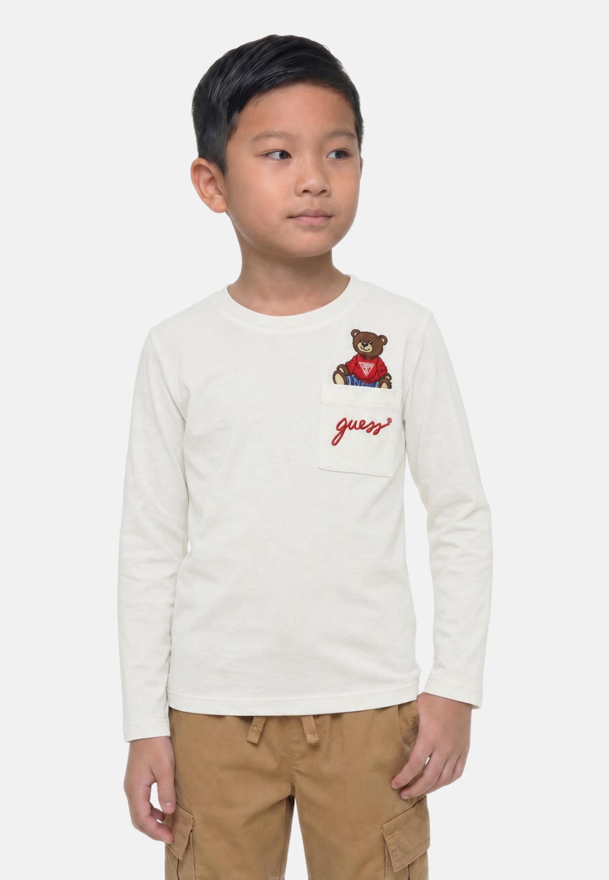 LS T-SHIRT - PURE WHITE