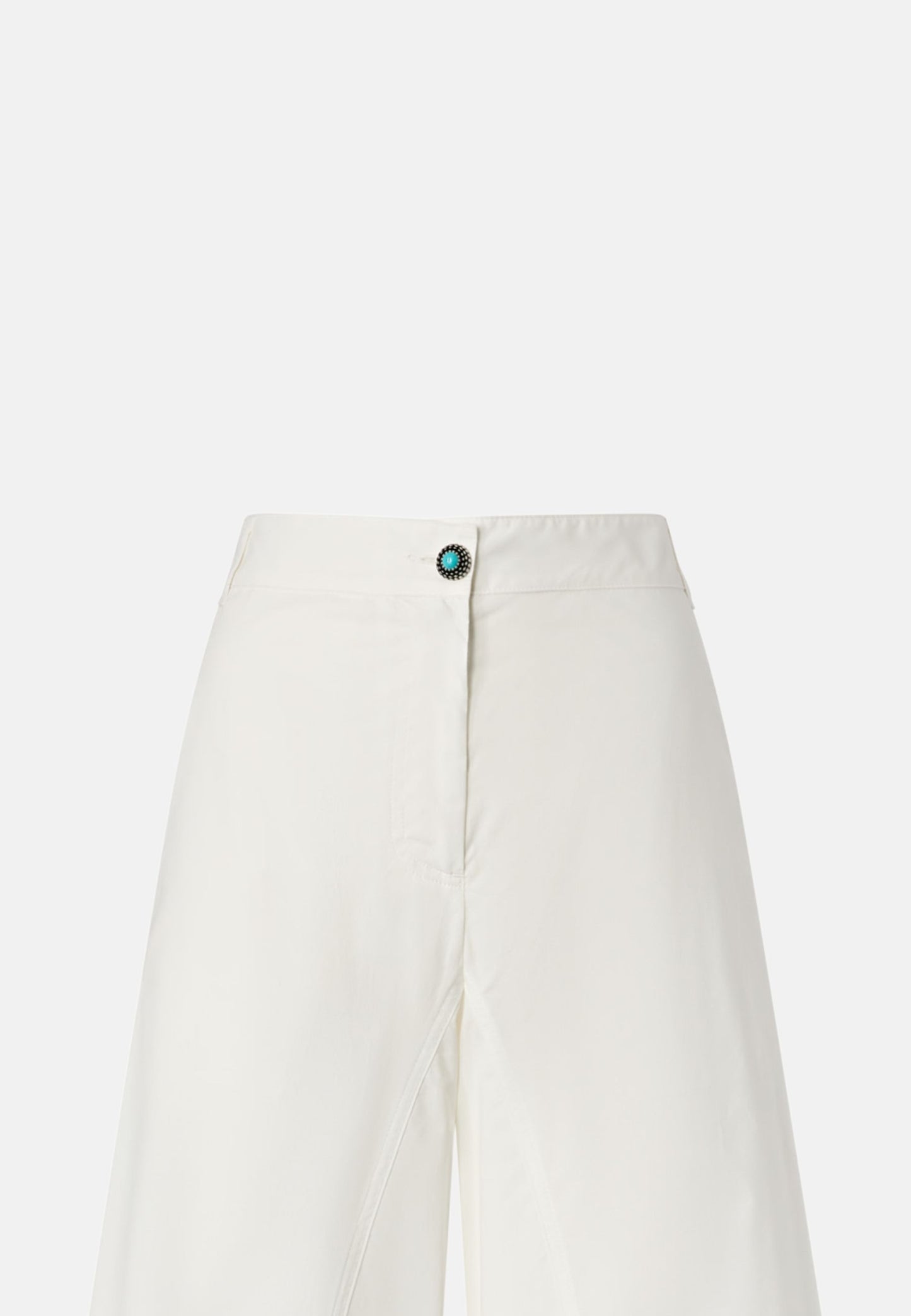 CANELLI PANTALONE POPELINE - WHITE