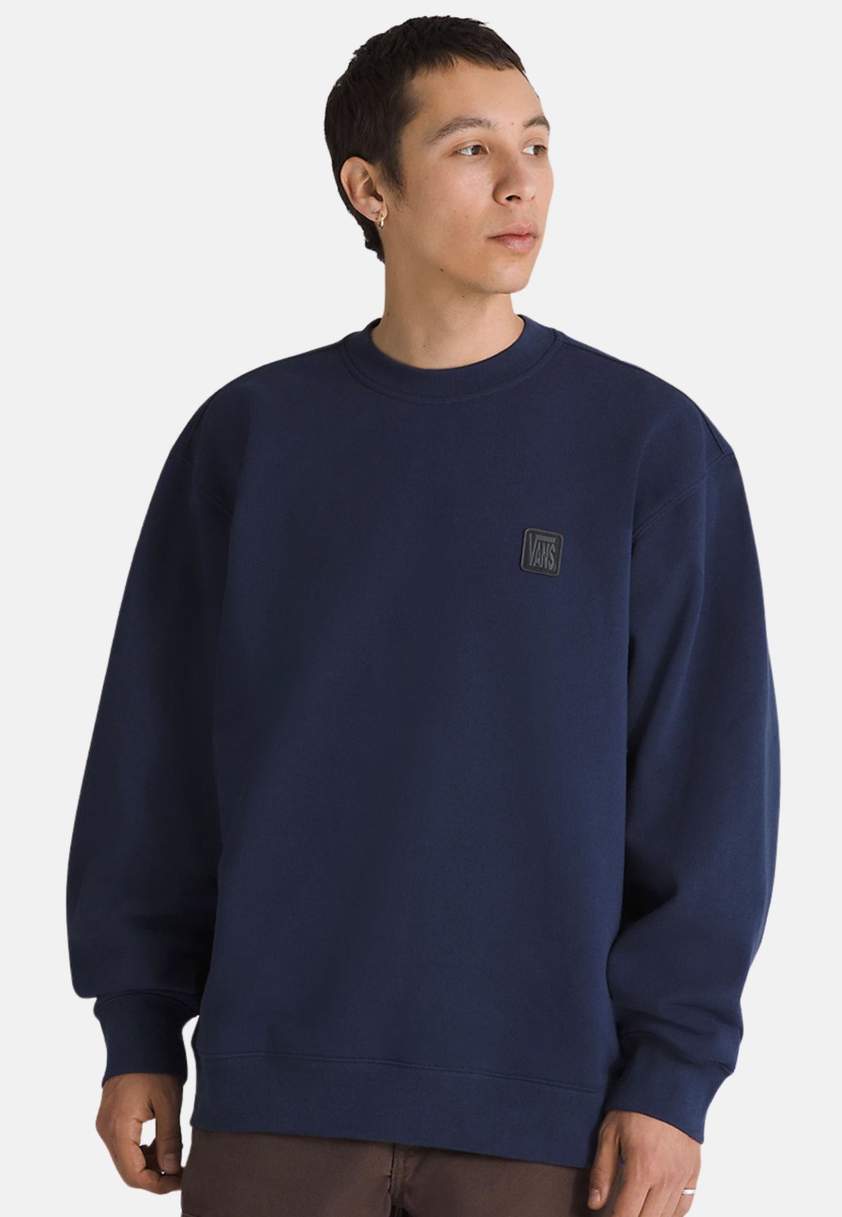 SKATE AVE CREW NECK FLE - DRESS BLUE