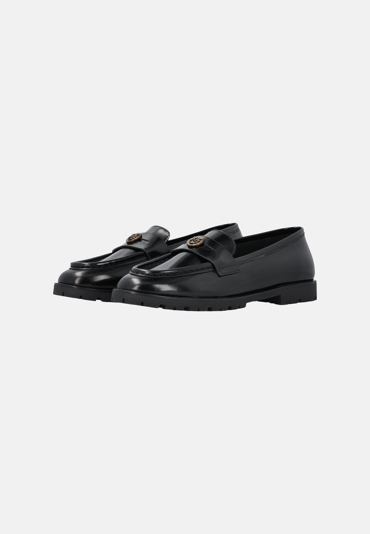 NORA 07 MOCASSINO CALF LEATHER - BLACK