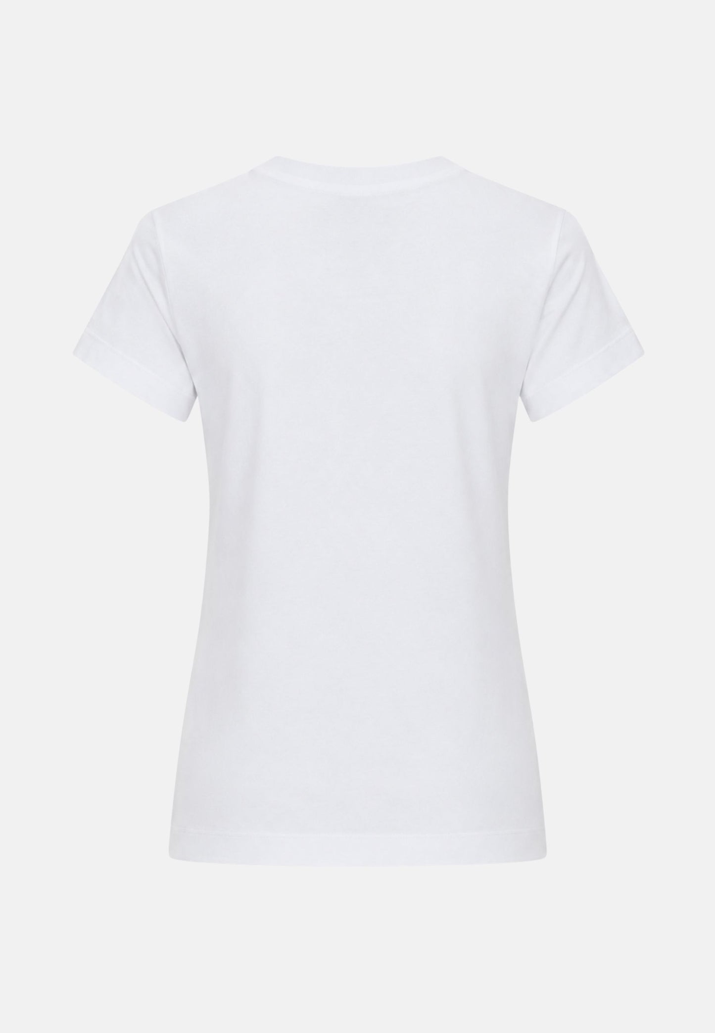 BUSSOLOTTO T-SHIRT JERSEY LOGO 3D - WHITE