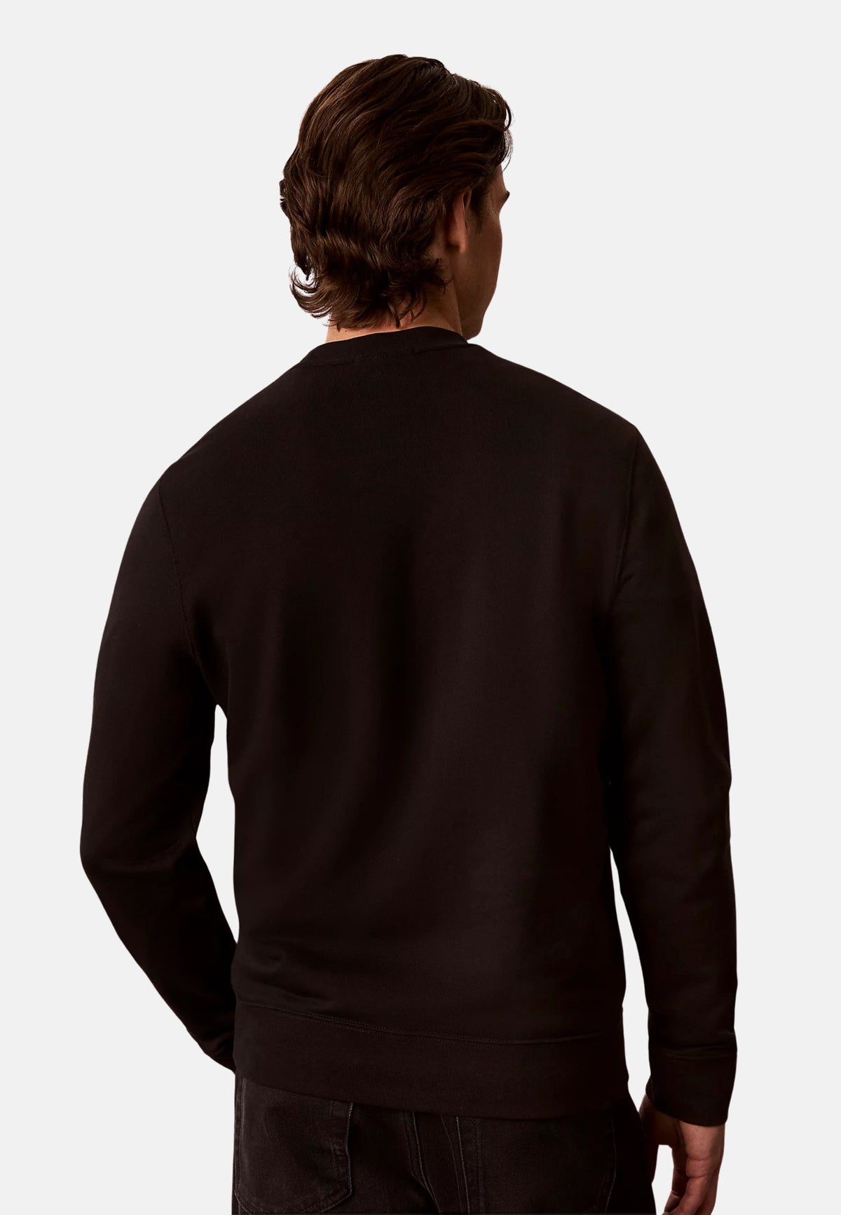 CL LS 350TERRY MNLG CN SWTSH - BLACK