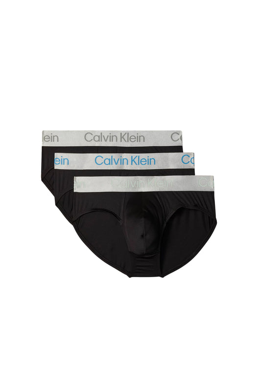 HIP BRIEF 3 PK - BLACK BODY W/MOON MIST LOGO/BLACK