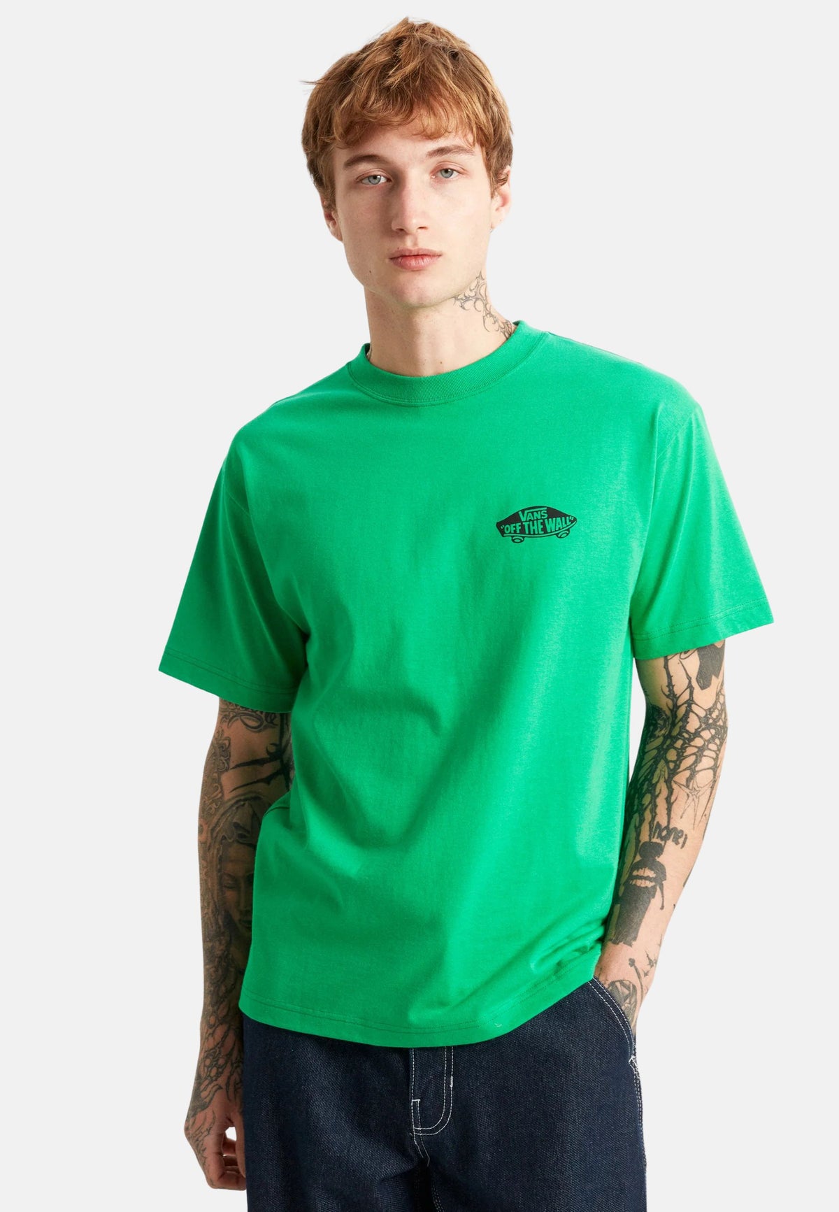 DOUBLE STANDARD SS TEE - VIVID VERDANT