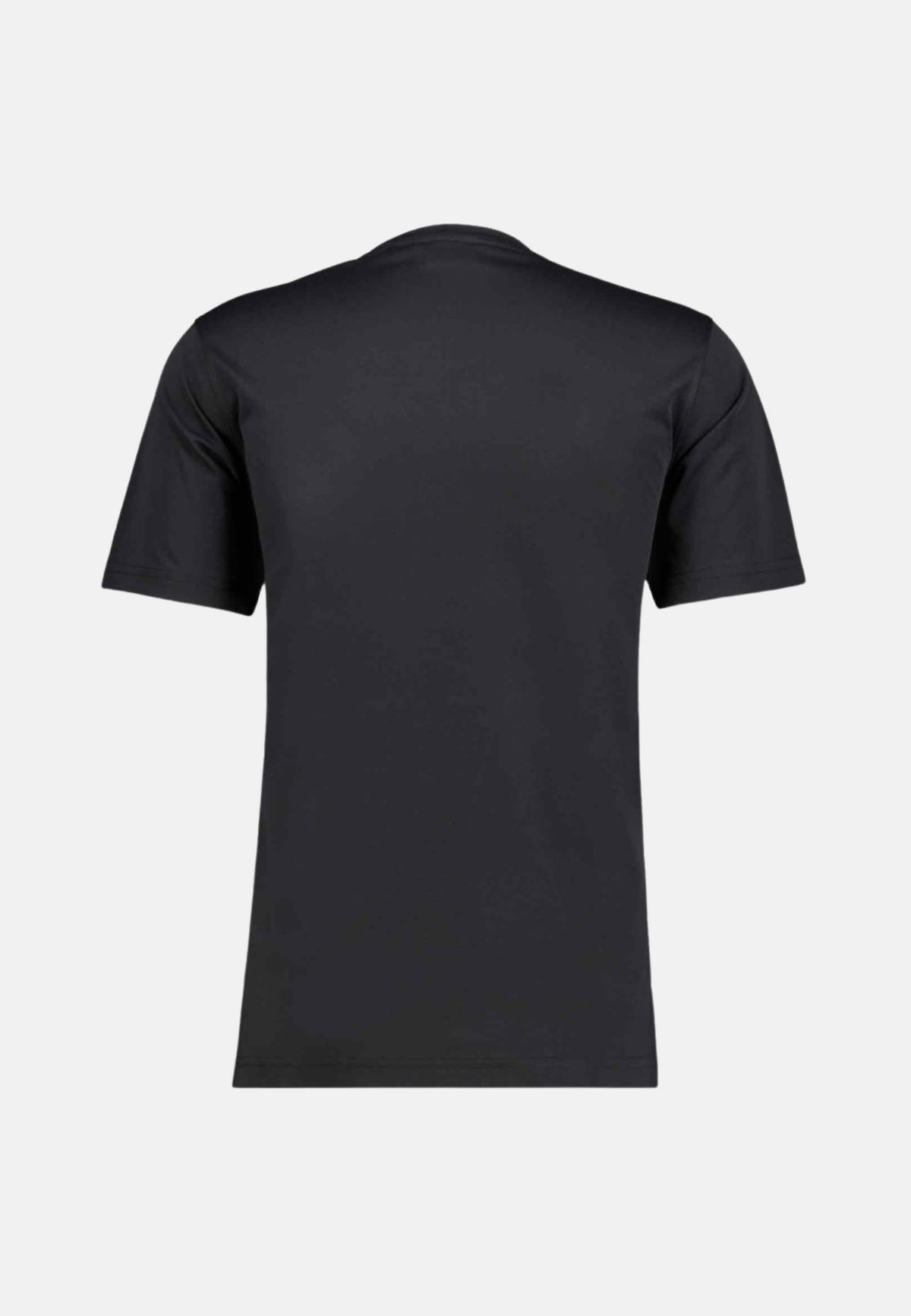 T-SHIRT ROUND NECK SOLID - nero