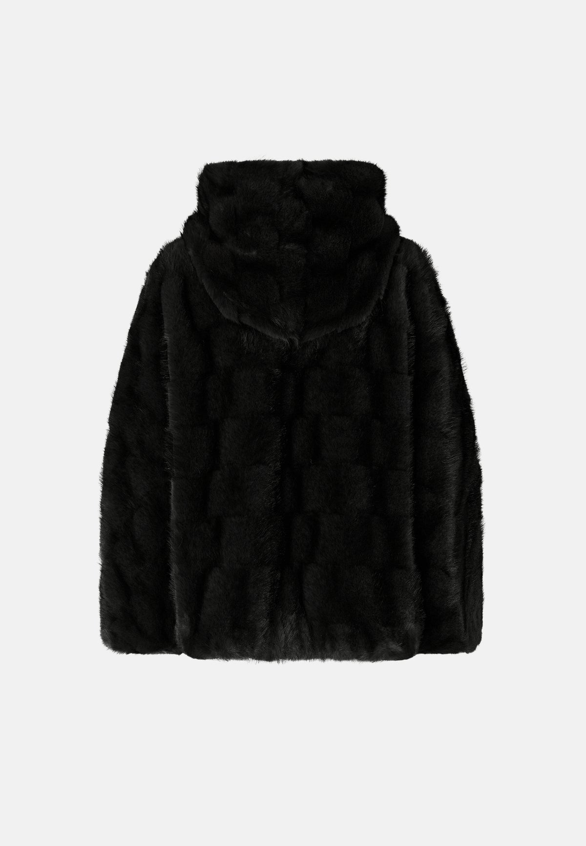 CADETIA CAPPA ASPEN ASPETTO VISONE SCANA - BLACK