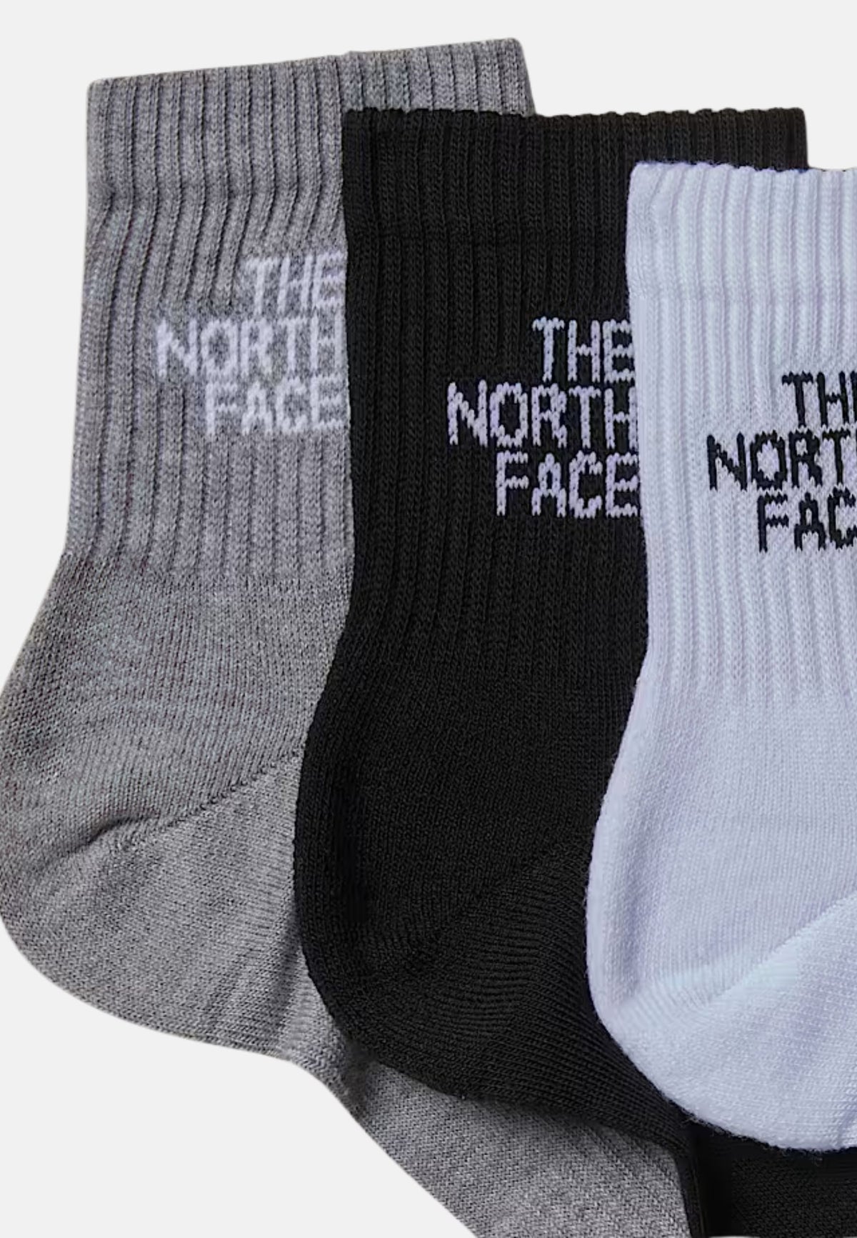 MLSPRT SOCK CSH QRTR 3P - BLACK ASSORTED
