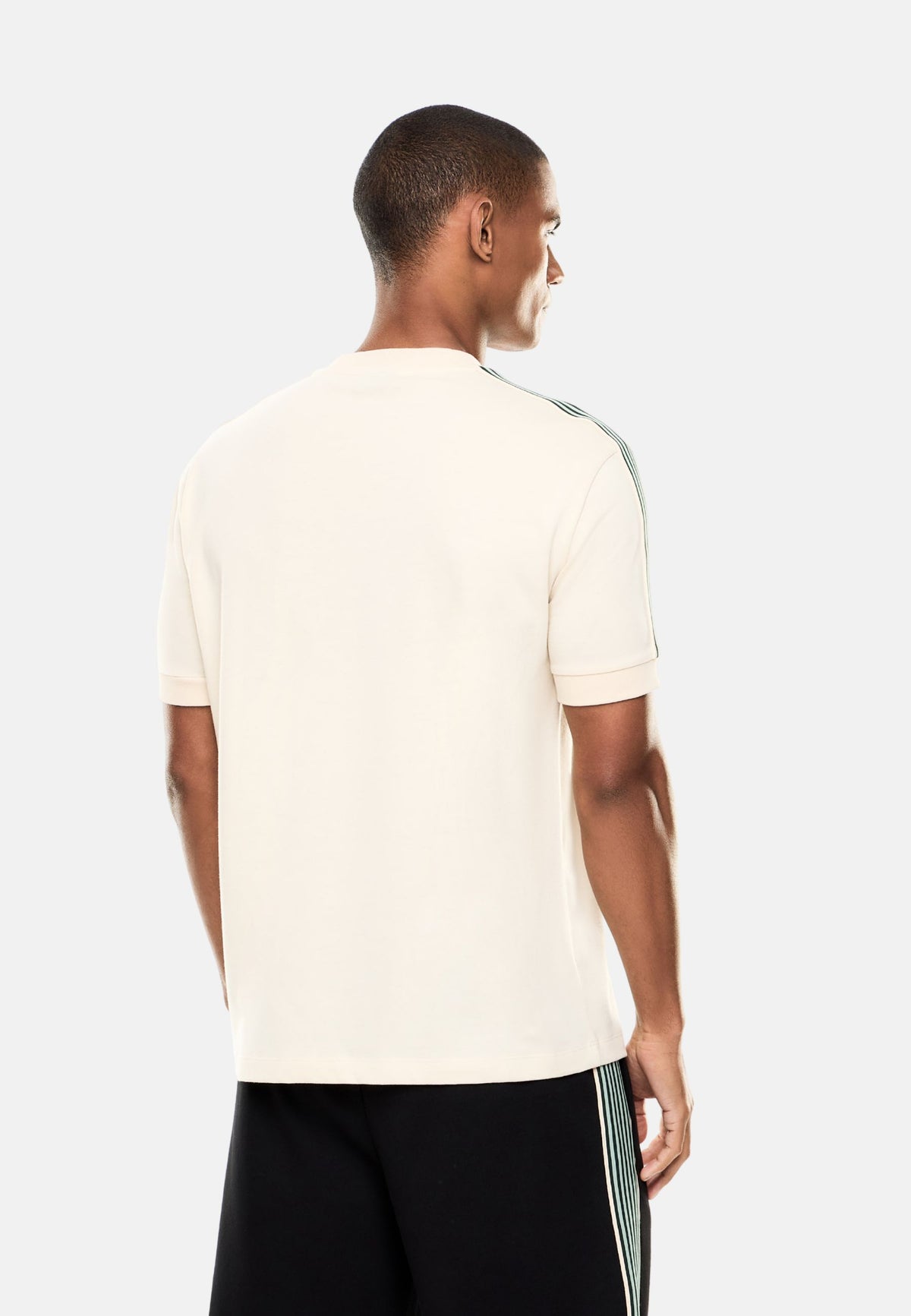 MAN JERSEY T-SHIRT - FOG