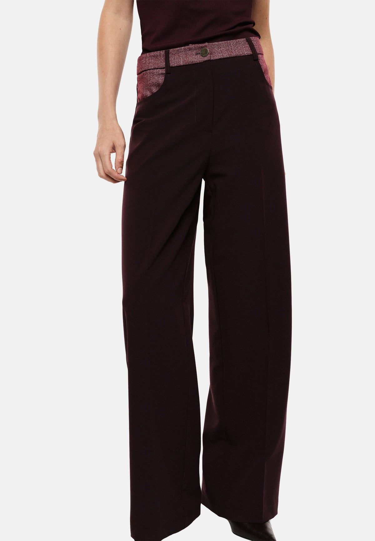 PANTALONE - PLUM NOIR
