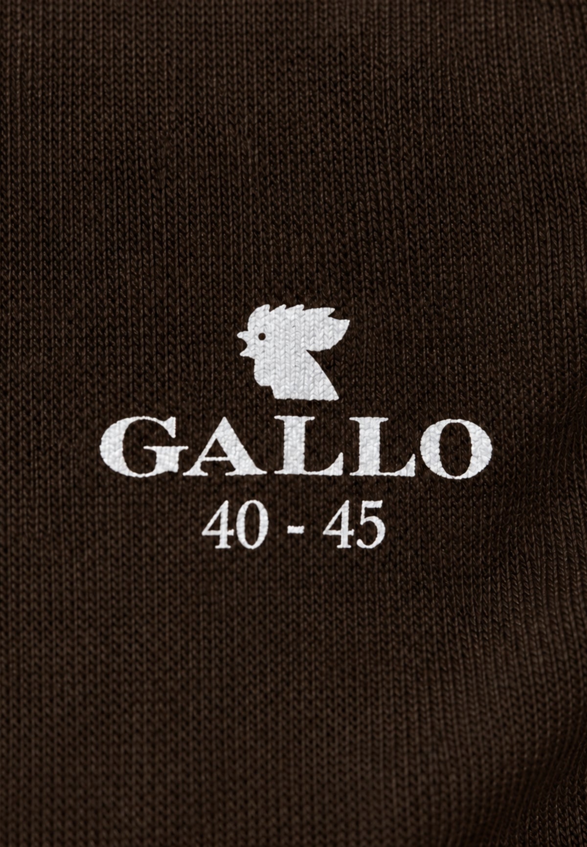CALZINO LUNGO TINTA UNITA MAGLIA RASATA - MOKA