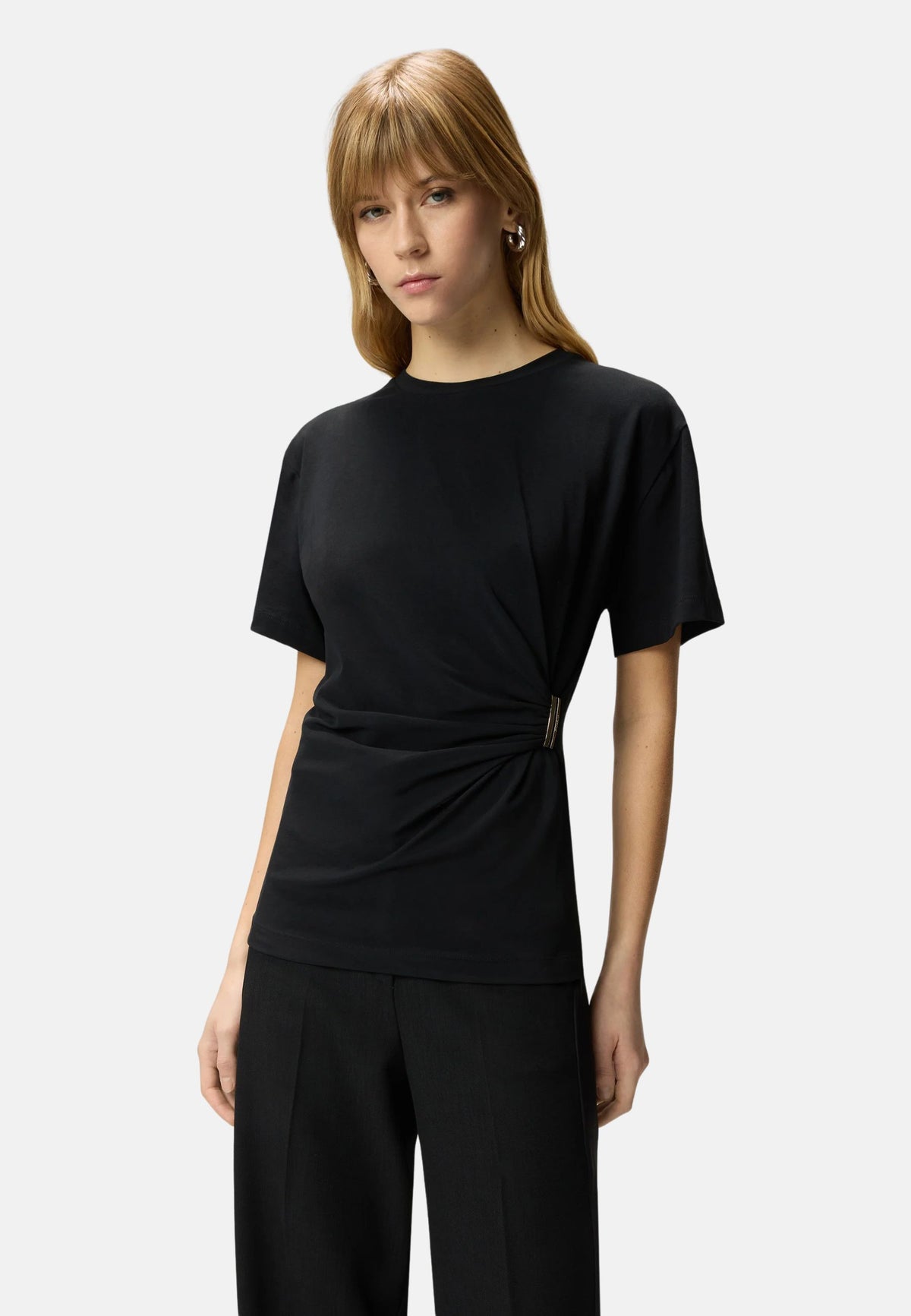 MARY MAGLIA JERSEY COTONE STRETCH - BLACK